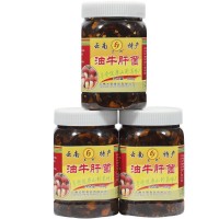 【油牛肝菌460g/瓶】云南土特產(chǎn) 風味菌下飯菜 開蓋即食 蘭野直銷
